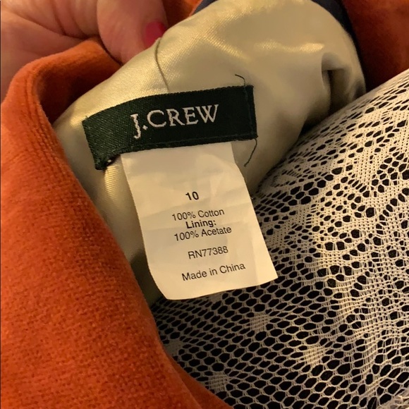 Orange j crew jacket - Picture 3 of 3
